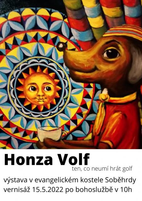 Honza Volf - výstava obrazů